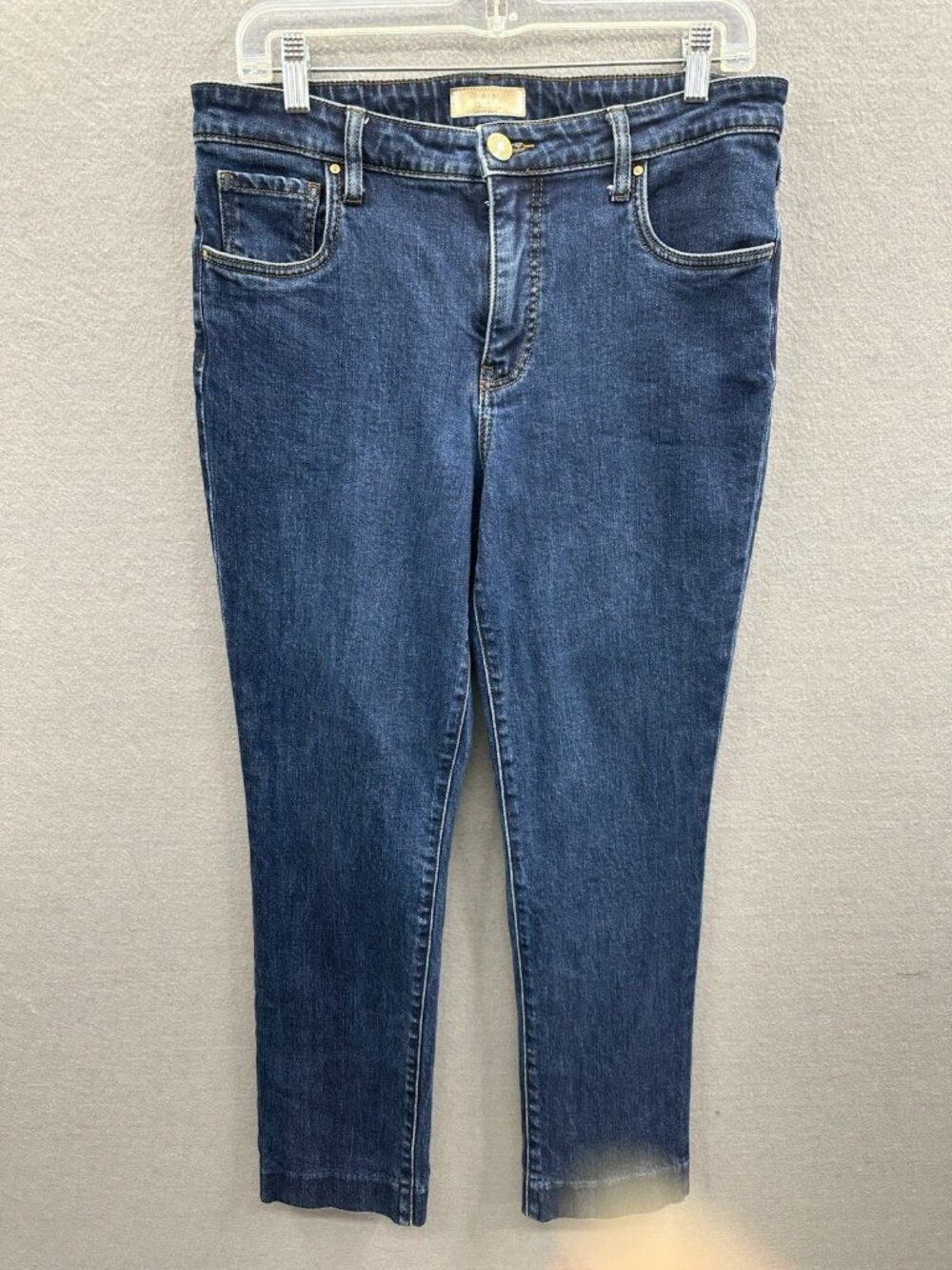 KUT From The Kloth Reese Fab Size 6 Ankle Jeans Women Dark Wash Stretch Retro